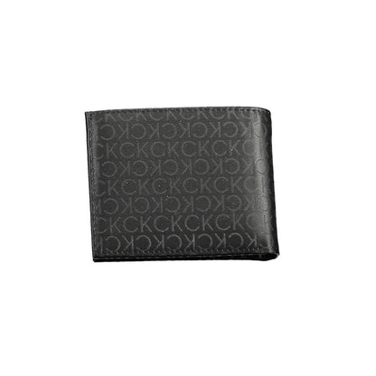 Portefeuille homme Calvin Klein en polyester noir