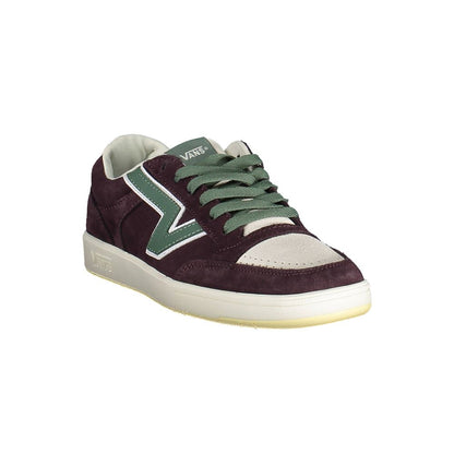 Baskets Vans en cuir violet pour homme