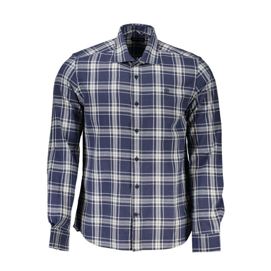 North Sails Blue Cotton Men Shirt by North Sails
