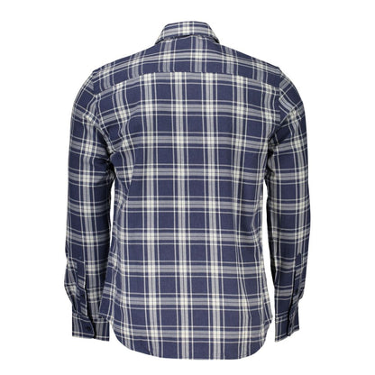 North Sails Blue Cotton Men Shirt by North Sails