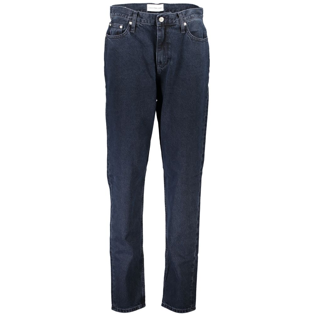 Calvin Klein Blue Cotton Jeans & Pant by Calvin Klein
