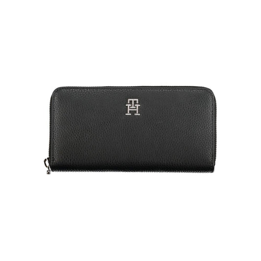Portefeuille multifonction Tommy Hilfiger Sleek noir
