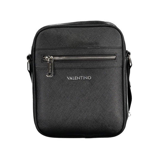Sac à bandoulière en polyéthylène noir Mario Valentino