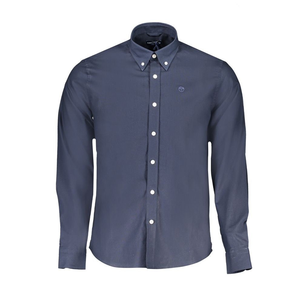 North Sails Blue Cotton Shirt by North Sails