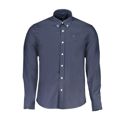 North Sails Blue Cotton Shirt by North Sails