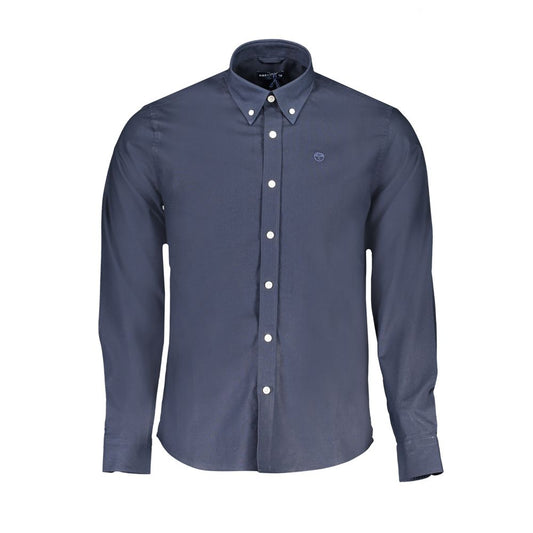 North Sails Blue Cotton Shirt by North Sails