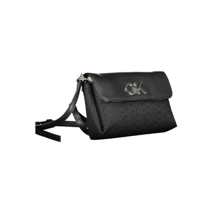 Sac à main en polyester noir Calvin Klein