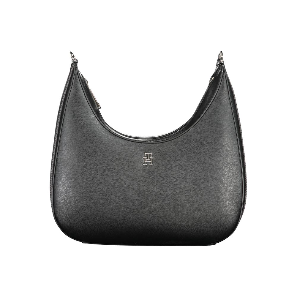 Tommy Hilfiger Black Polyester Handbag by Tommy Hilfiger