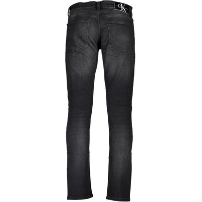Calvin Klein Black Cotton Jeans & Pant by Calvin Klein