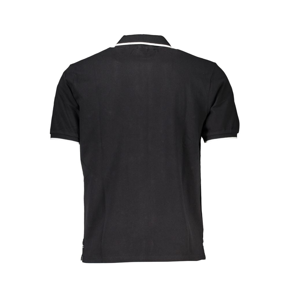 North Sails Black Cotton Polo Shirt by North Sails