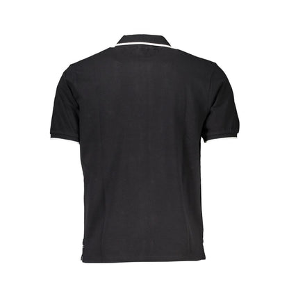 North Sails Black Cotton Polo Shirt by North Sails