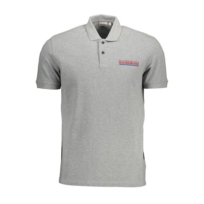 Napapijri Polo Homme Coton Marron