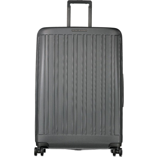 Valise Piquadro grise en polycarbonate pour homme