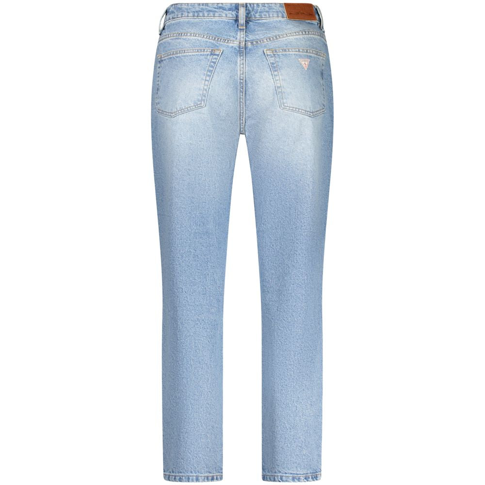 Guess Jeans Light Blue Cotton Women Jeans by Guess Jeans
