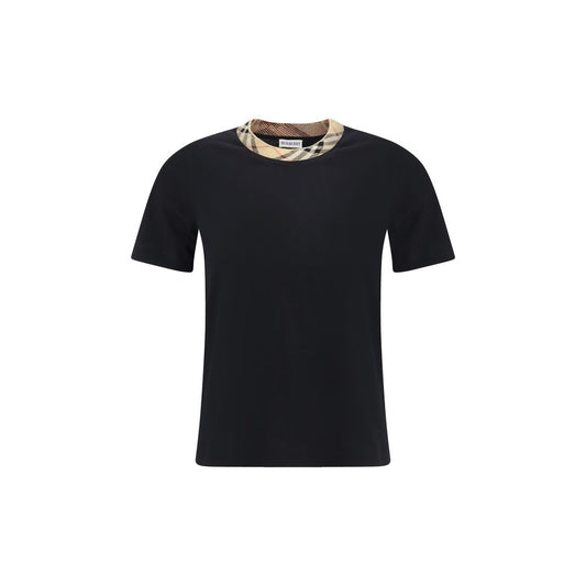 T-shirt ras du cou à carreaux Burberry
