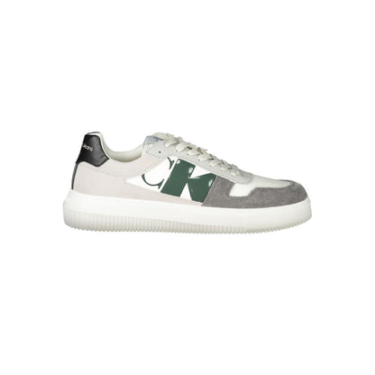 Calvin Klein White Polyethylene Men Sneaker by Calvin Klein