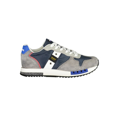 Blauer Brown Leather Men Sneaker by Blauer