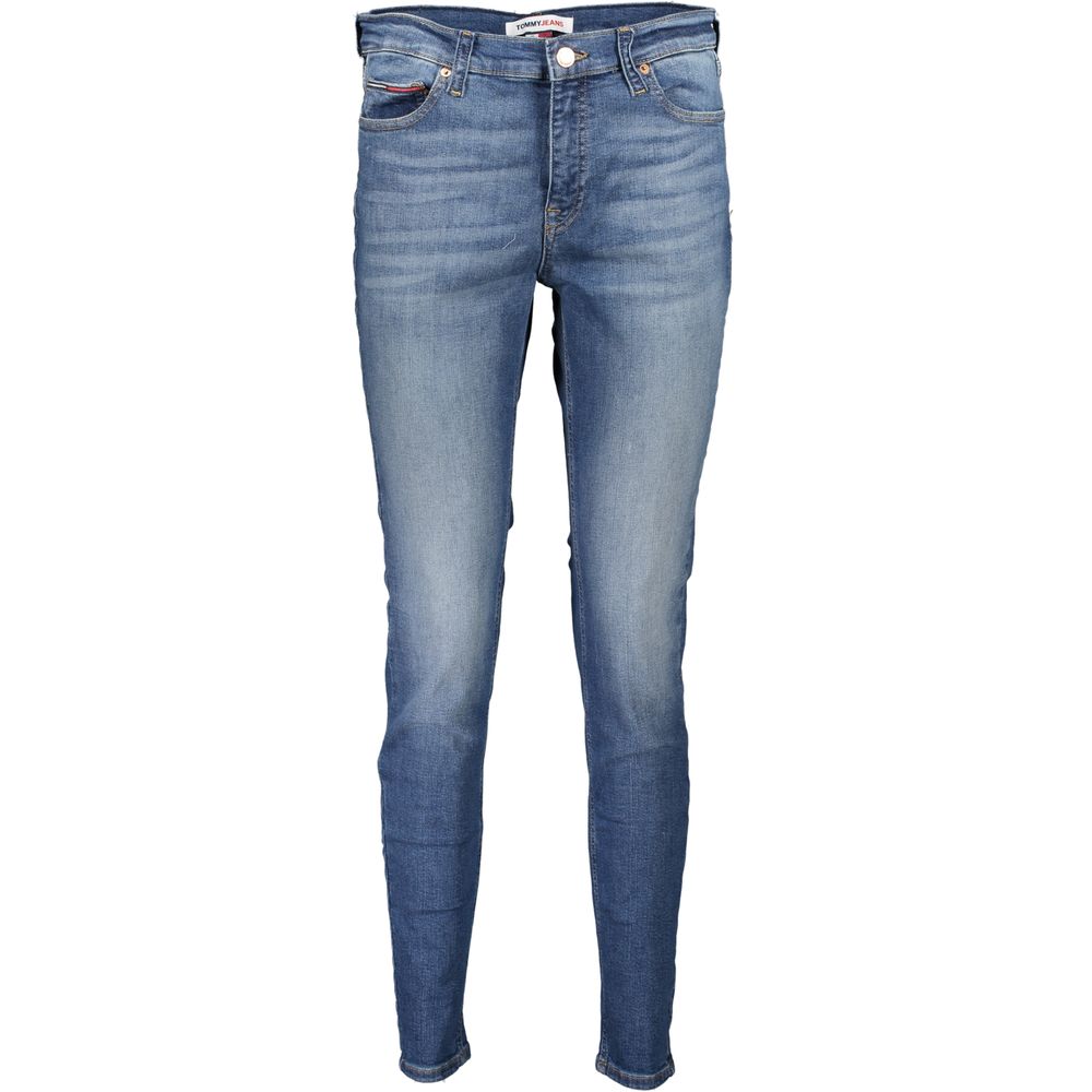 Tommy Hilfiger Blue Cotton Jeans & Pant by Tommy Hilfiger