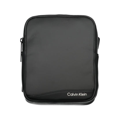 Sac à bandoulière Calvin Klein Sleek noir en polyester recyclé