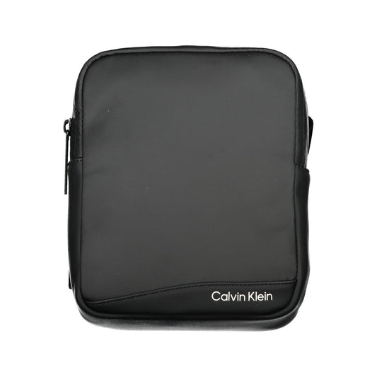 Sac à bandoulière Calvin Klein Sleek noir en polyester recyclé