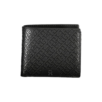 Portefeuille élégant en cuir Tommy Hilfiger avec porte-monnaie
