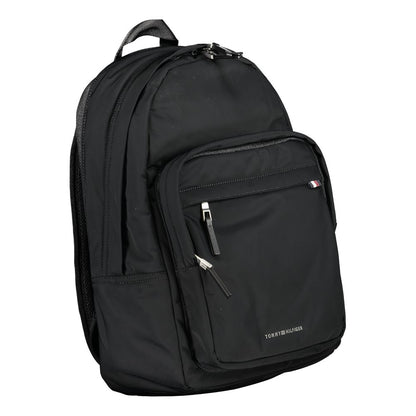 Sac à dos en polyester noir Tommy Hilfiger