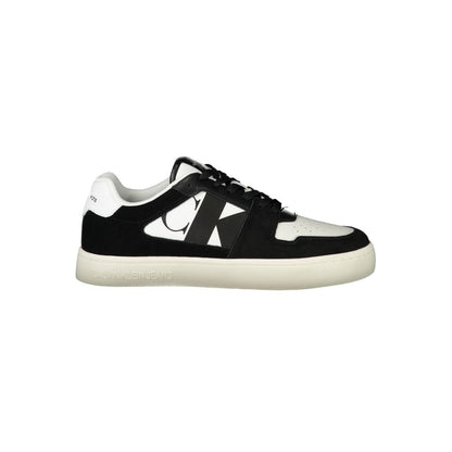 Calvin Klein White Leather Men Sneaker by Calvin Klein