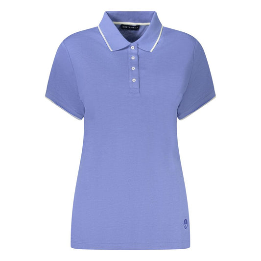 Polo femme en coton bleu North Sails