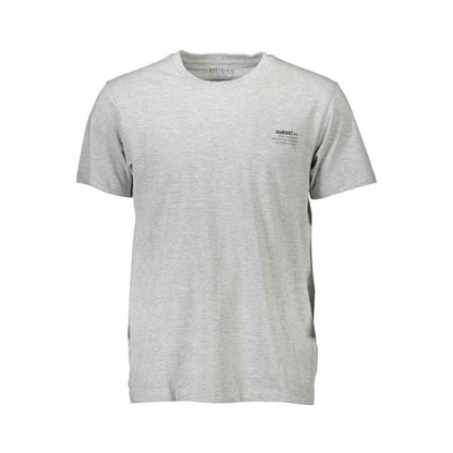Guess Jeans Brown Cotton Men T-Shirt