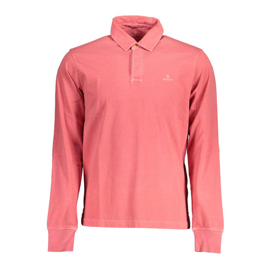 Polo Gant en coton rouge pour homme