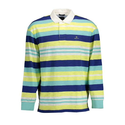 Polo Gant en coton jaune pour homme