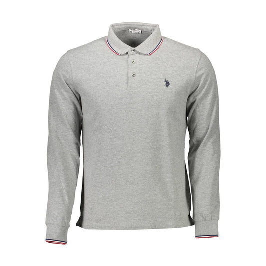 Polo homme en coton marron U.S. POLO ASSN.