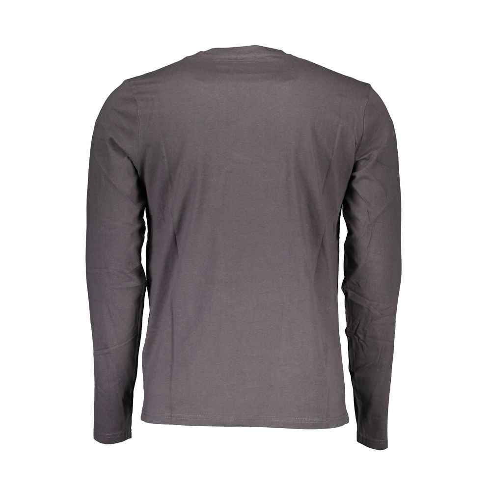 North Sails Brown Cotton Men T-Shirt