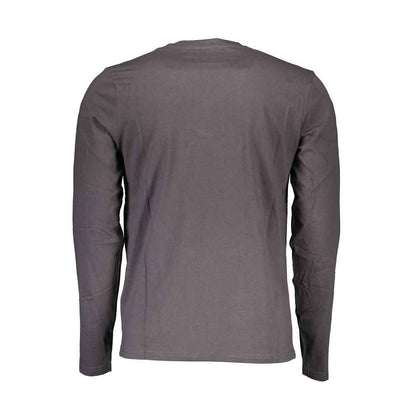 North Sails Brown Cotton Men T-Shirt