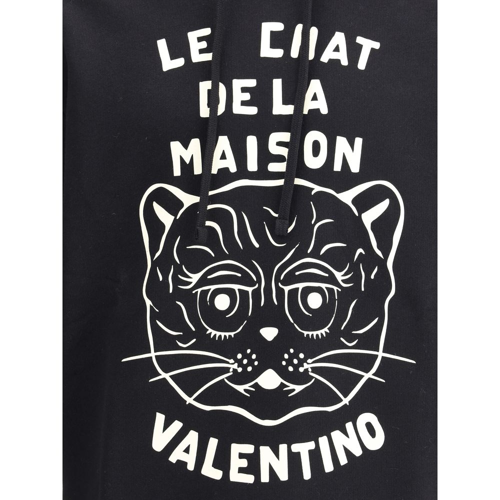 Valentino Le Chat De La Maison Sweat à capuche