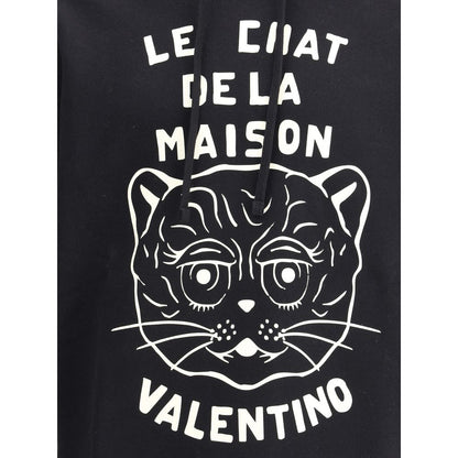 Valentino Le Chat De La Maison Sweat à capuche