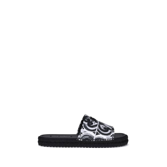 Sandales en coton Dolce &amp; Gabbana
