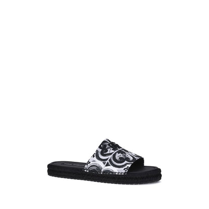Sandales en coton Dolce &amp; Gabbana