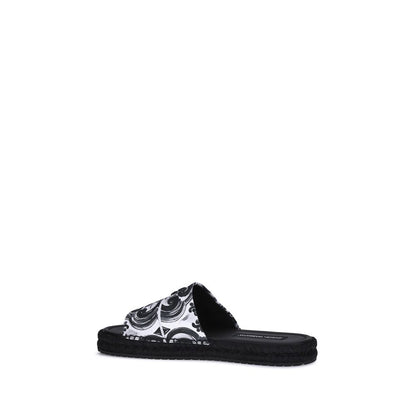 Sandales en coton Dolce &amp; Gabbana