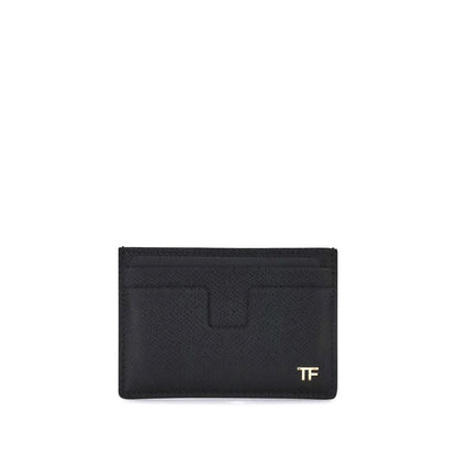 Porte-cartes en cuir Saffiano Tom Ford