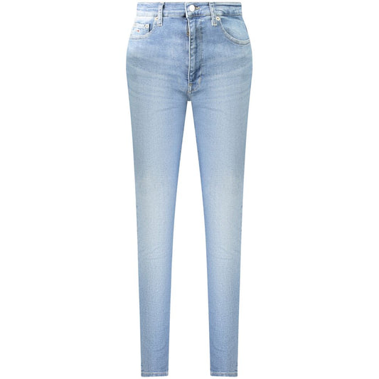 Tommy Hilfiger Blue Cotton Women Jeans by Tommy Hilfiger
