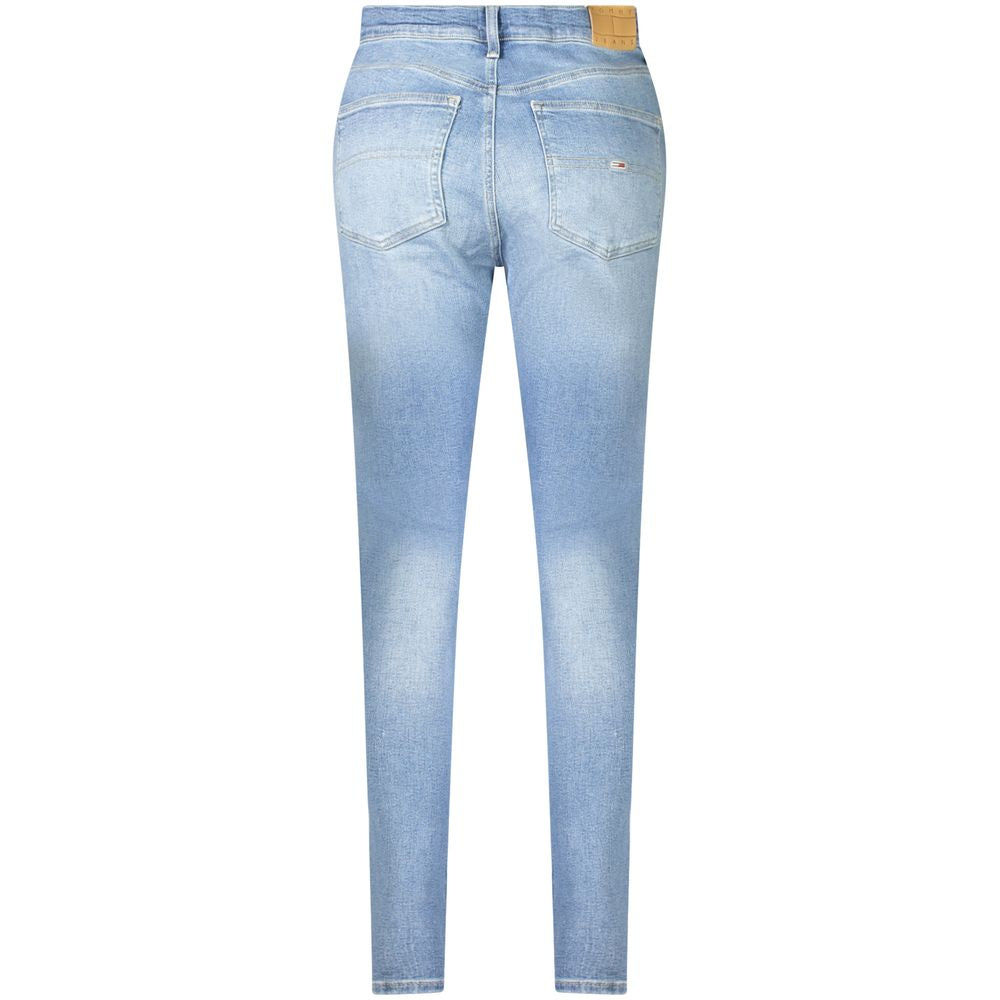 Tommy Hilfiger Blue Cotton Women Jeans by Tommy Hilfiger