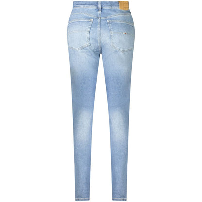 Tommy Hilfiger Blue Cotton Women Jeans by Tommy Hilfiger