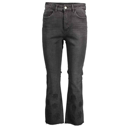 Desigual Black Cotton Women Jeans