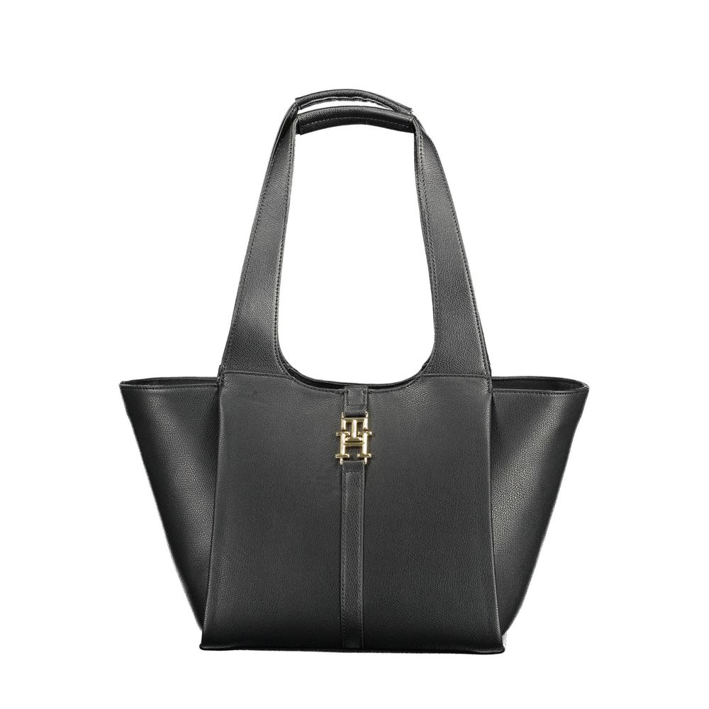 Sac à main Tommy Hilfiger en polyéthylène noir pour femme