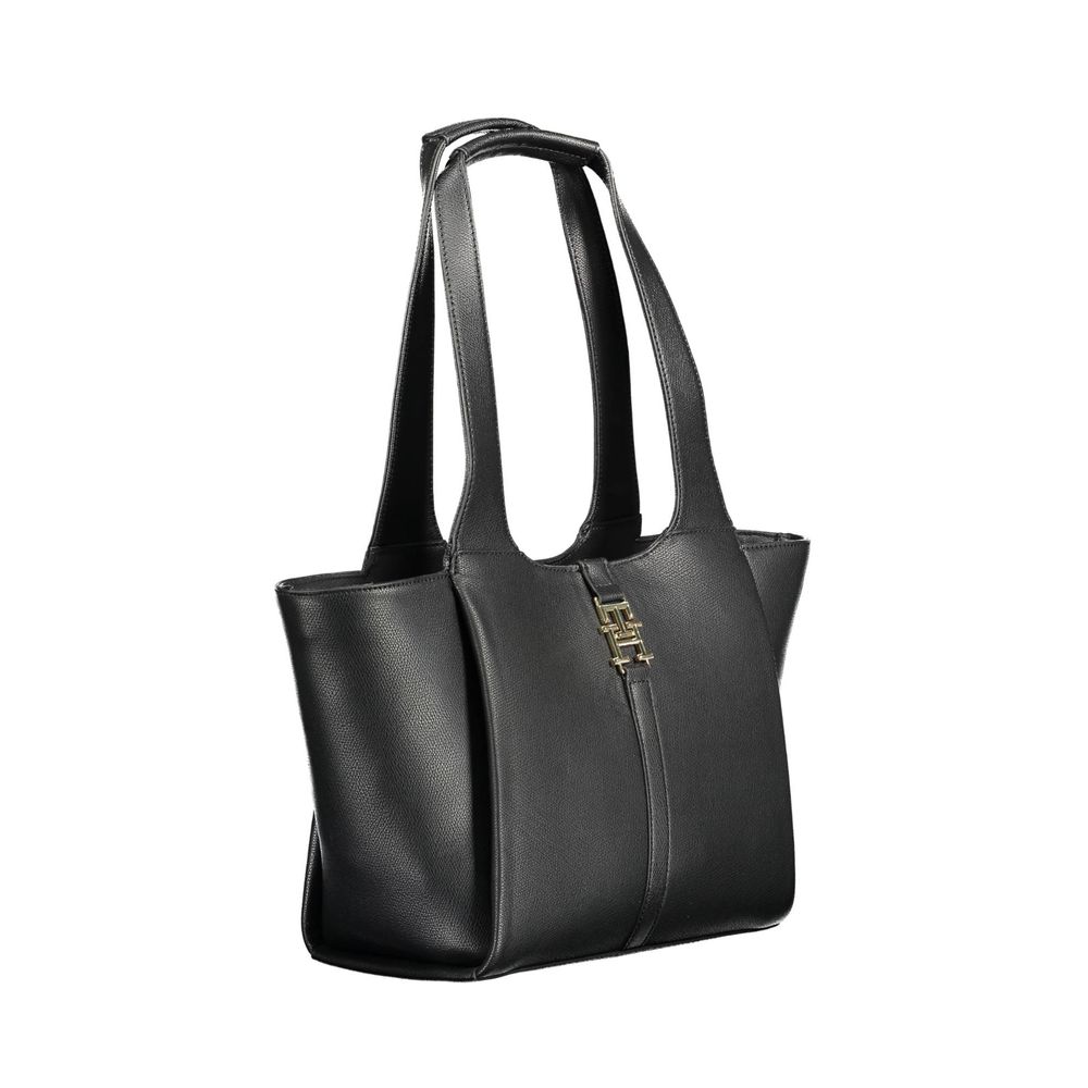 Sac à main Tommy Hilfiger en polyéthylène noir pour femme