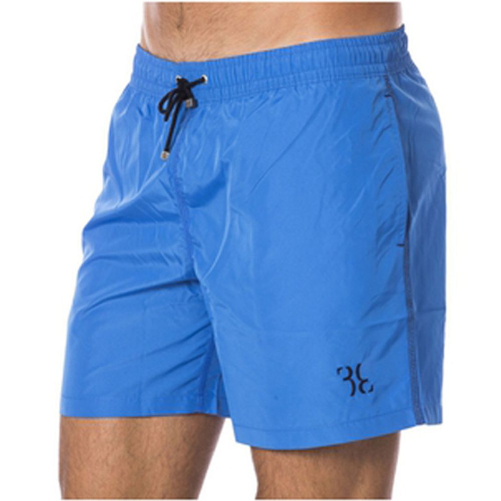 Maillot de bain homme Billionaire Italian Couture bleu en polyester