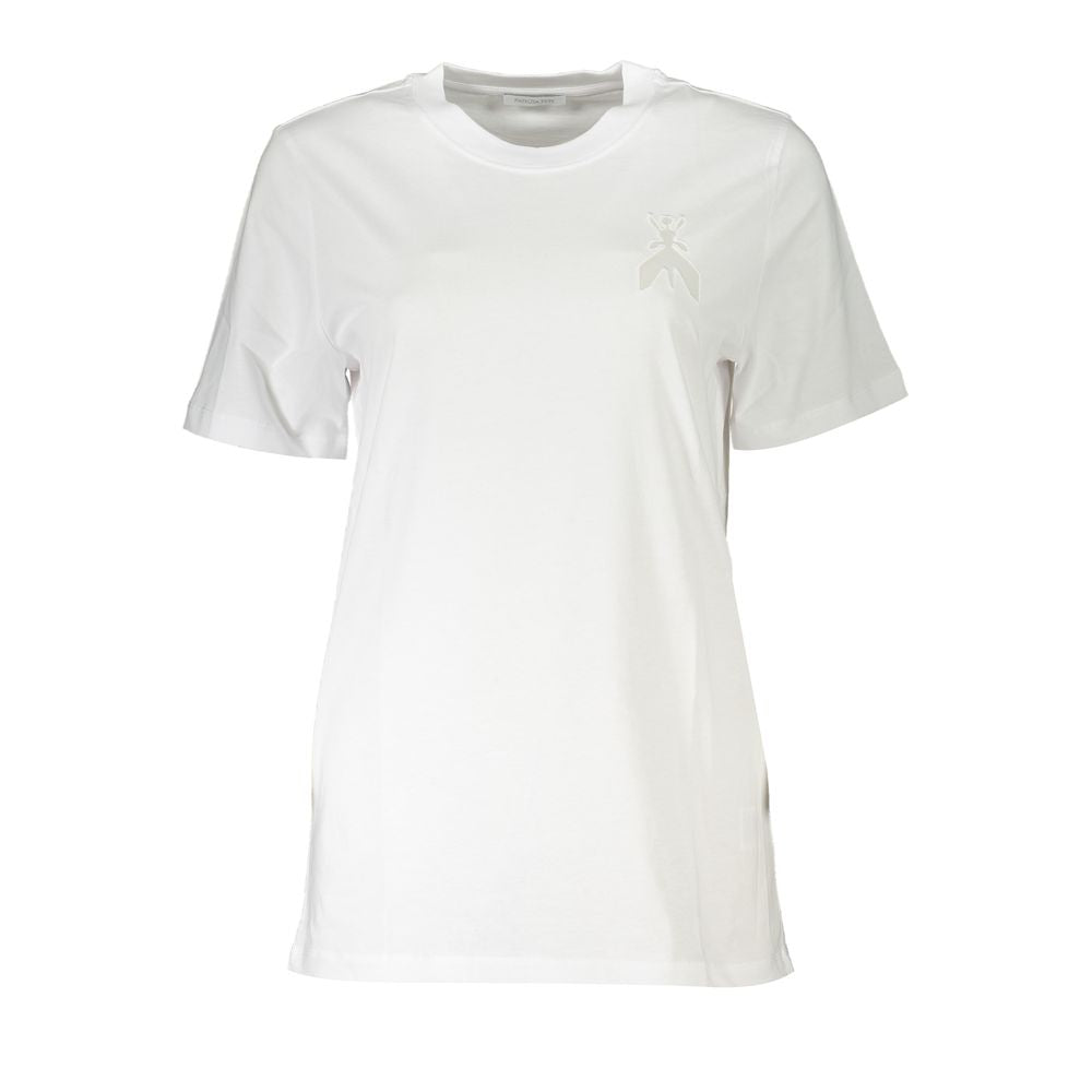 Patrizia Pepe Chic Embroidered Crew Neck Tee by Patrizia Pepe