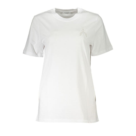 Patrizia Pepe Chic Embroidered Crew Neck Tee by Patrizia Pepe