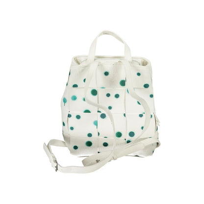 Sac à dos en polyéthylène blanc Desigual